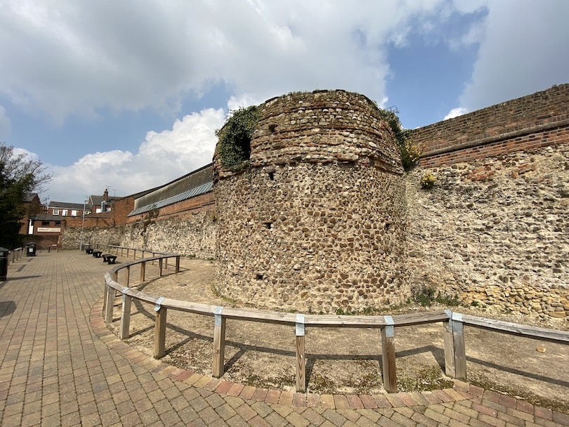 A Medieval Bastion in the Roman Wall on Priory Street